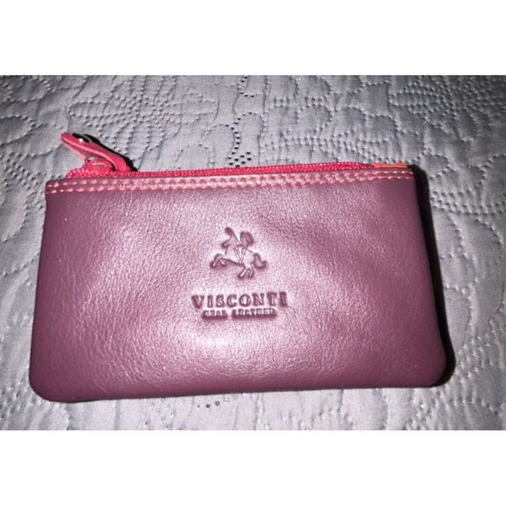 Visconti Leather Rainbow Collection Tahiti purse